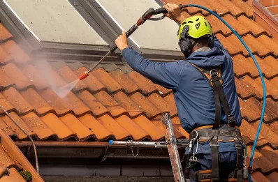 Démoussage et hydrofuge de toiture à Exermont